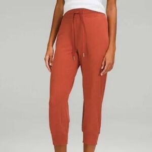 Lululemon Ready to Rulu High Waist Orange Joggers Size 4/24 inches